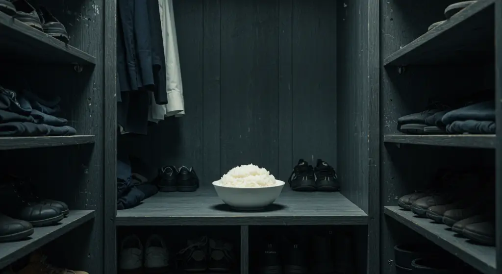 Bowl of rice in the wardrobe, solve a problem that plagues everyone