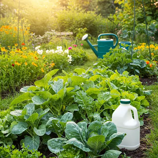 I watered this on the tomatoes, and the crop is coming in without stopping.