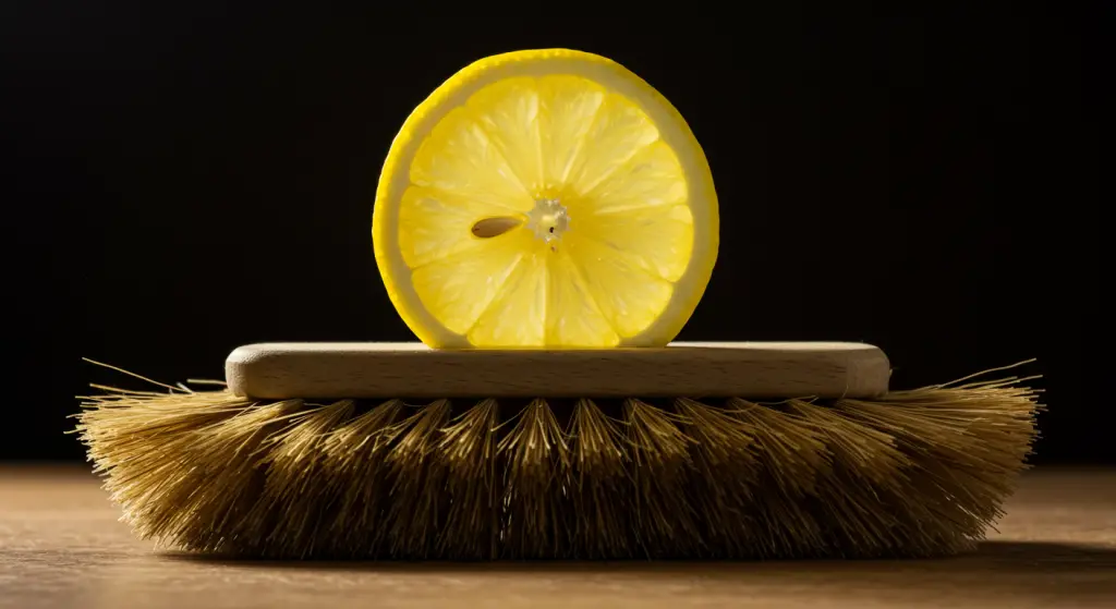 Lemon on broom brushes: the remedy of the most experienced housewives