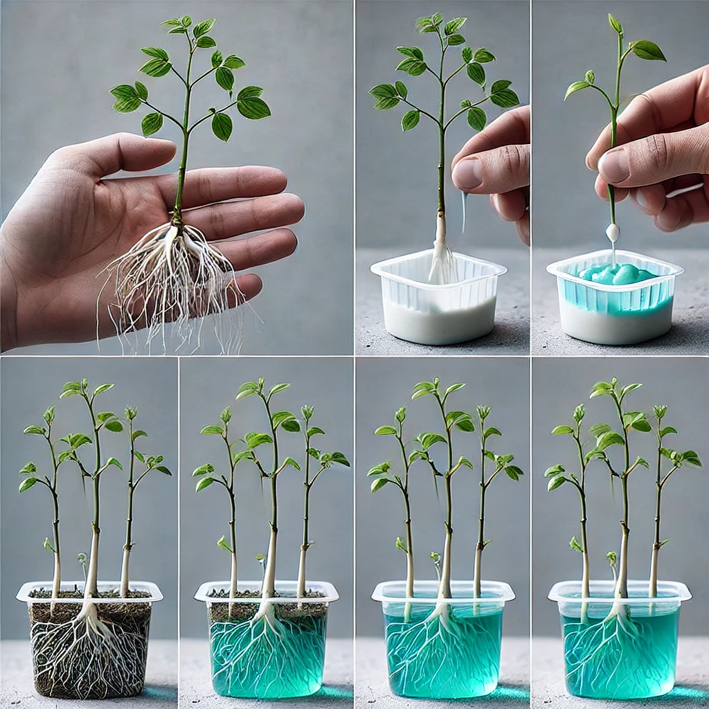 Root any branch with this natural rooting hormone! Only 2 ingredients and 100% natural