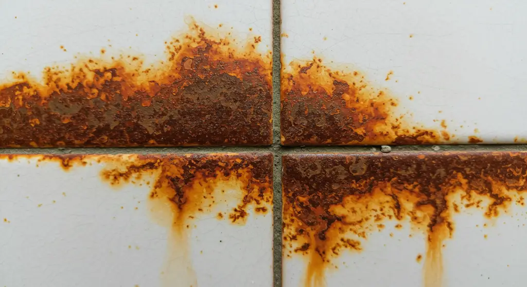 Rust stains on the balcony: how to remove them: one drop and you’ve solved the problem.