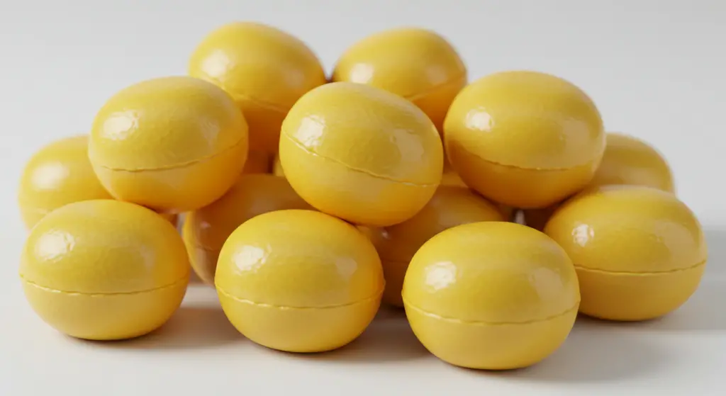 Yellow soap balls for cleaning your home: it’s never been so easy and affordable.